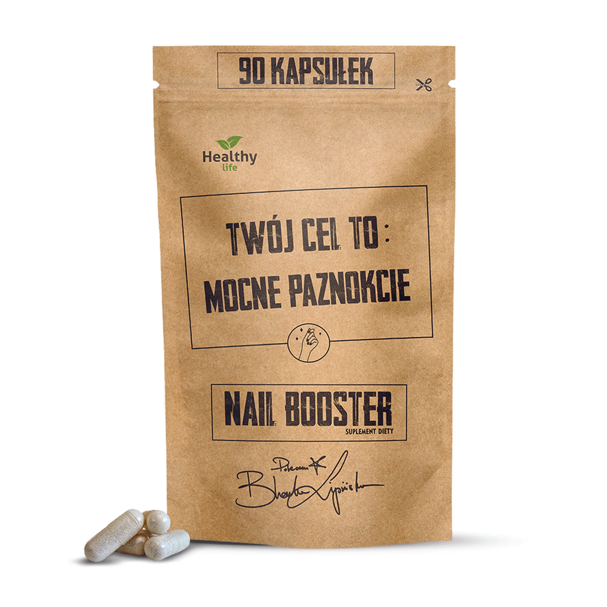 Twój cel to: Mocne paznokcie - Nail Booster 90 kapsułek 