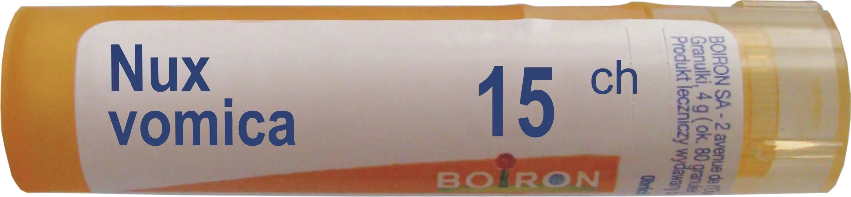 Boiron Nux vomica 15 CH, granulki, 4 g