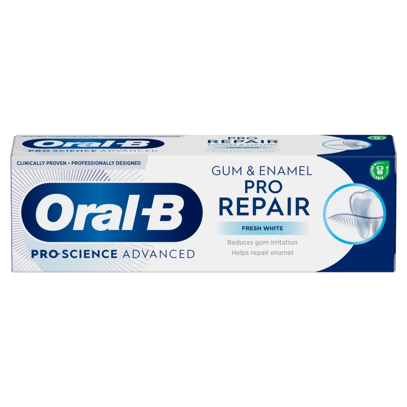 Oral-B Pro-Science Advanced odświeżająco-wybielacjąca pasta do zębów, 75 ml