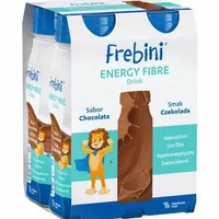 Frebini Energy Fibre Drink Smak Czekoladowy, 4x200 ml