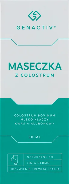 Genactiv, Maseczka z colostrum, 50 ml