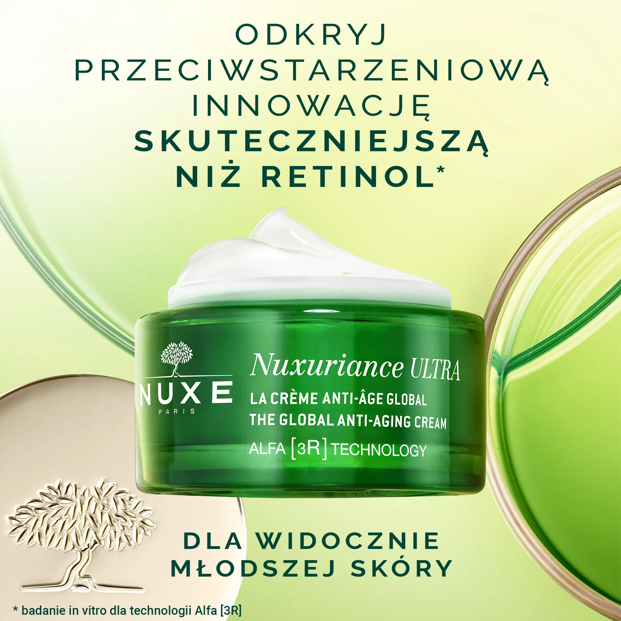 NUXE Nuxariance Ultra krem do twarzy przeciwstarzeniowy na dzień, 50 ml