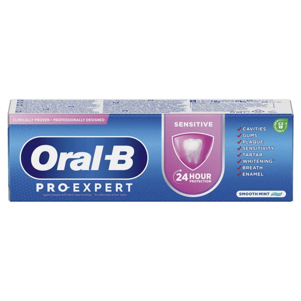 Oral-B Pro-Expert Sensitive pasta do zębów z nadwrażliwością, 75 ml