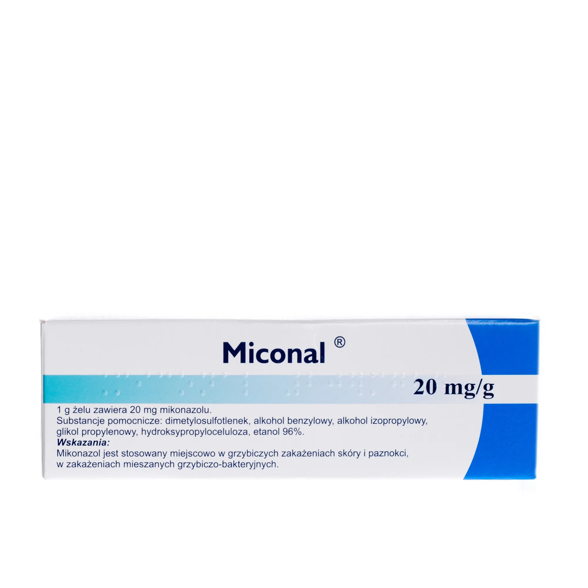 Miconal 20 mg/g, żel 30 g 