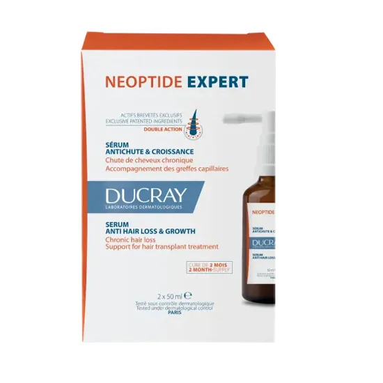 Ducray Neoptide Expert, serum na porost włosów, 2 x 50 ml