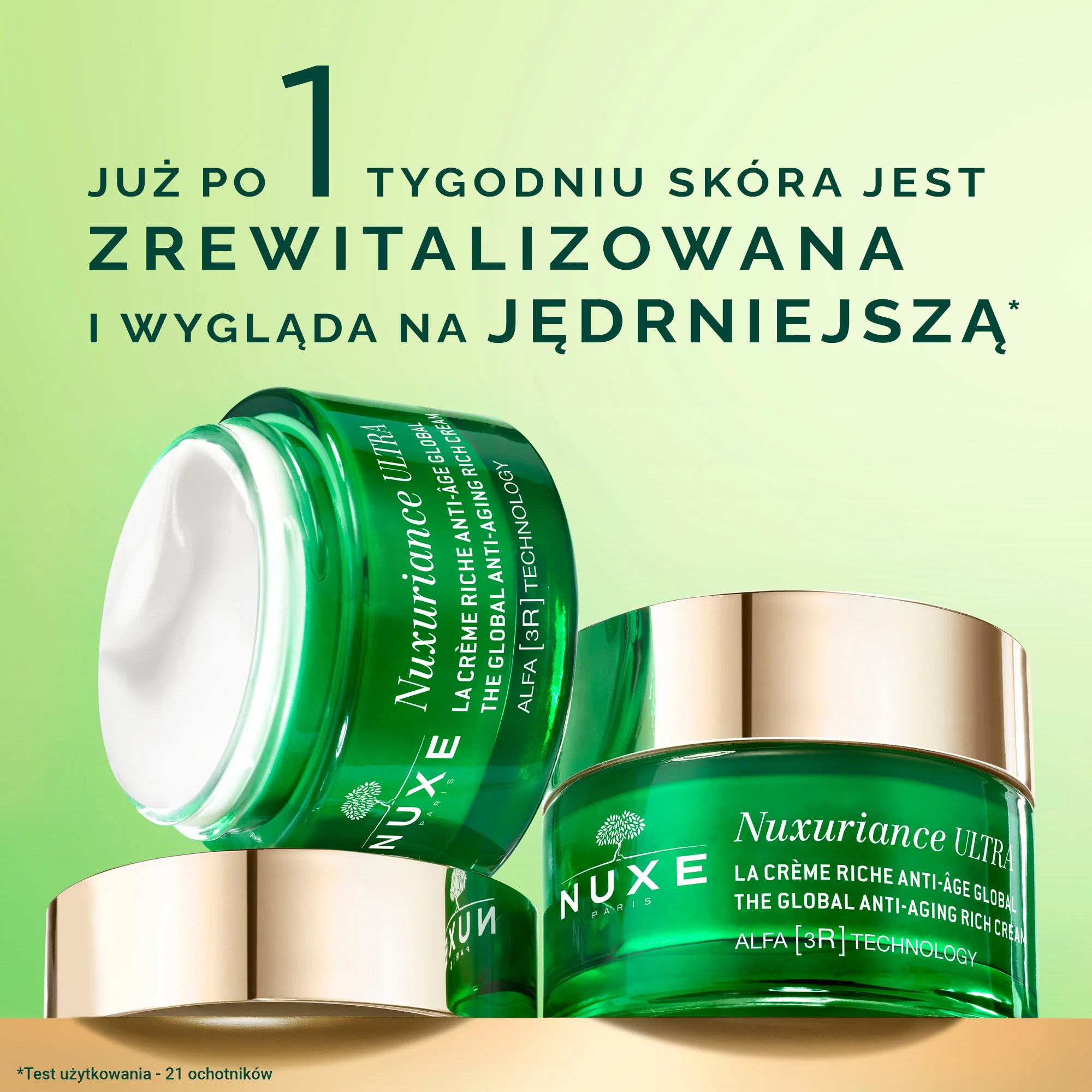 NUXE Nuxariance Ultra bogaty krem do twarzy przeciwstarzeniowy na dzień, 50 ml