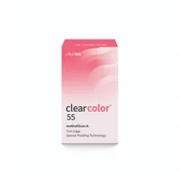 ClearLab ClearColor 55 kolorowe soczewki kontaktowe szare -1,50, 2 szt.