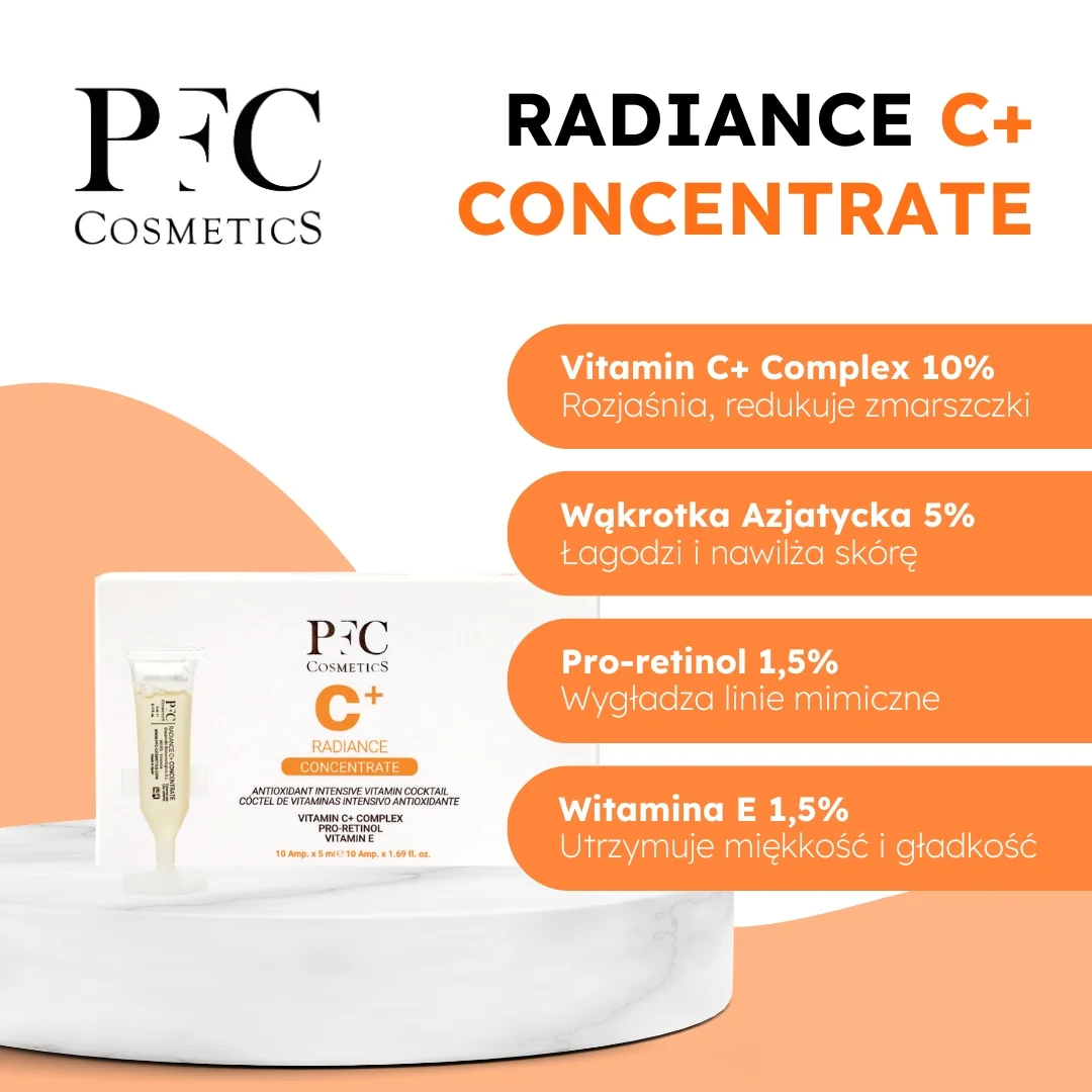 PFC Radiance C+ Concentrate 10 ampułek x 5 ml