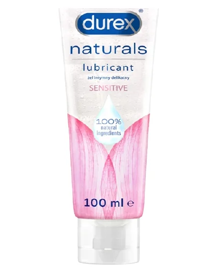 Durex Naturals Sensitive, żel intymny delikatny, 100 ml