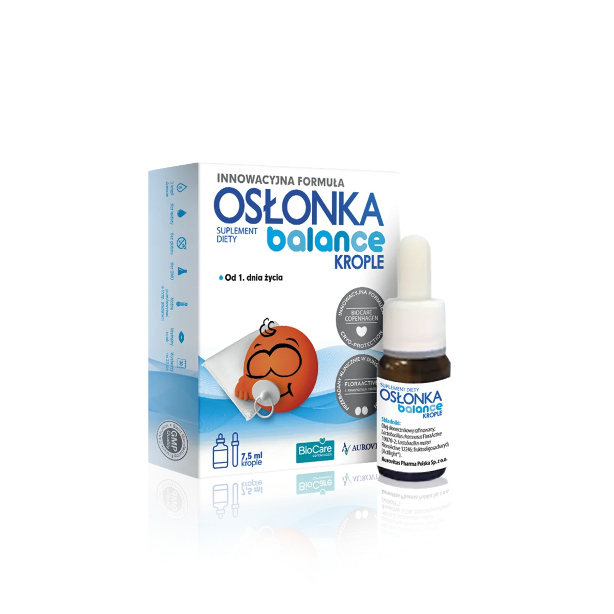 Osłonka Balance, suplement diety, krople doustne, 7,5 ml