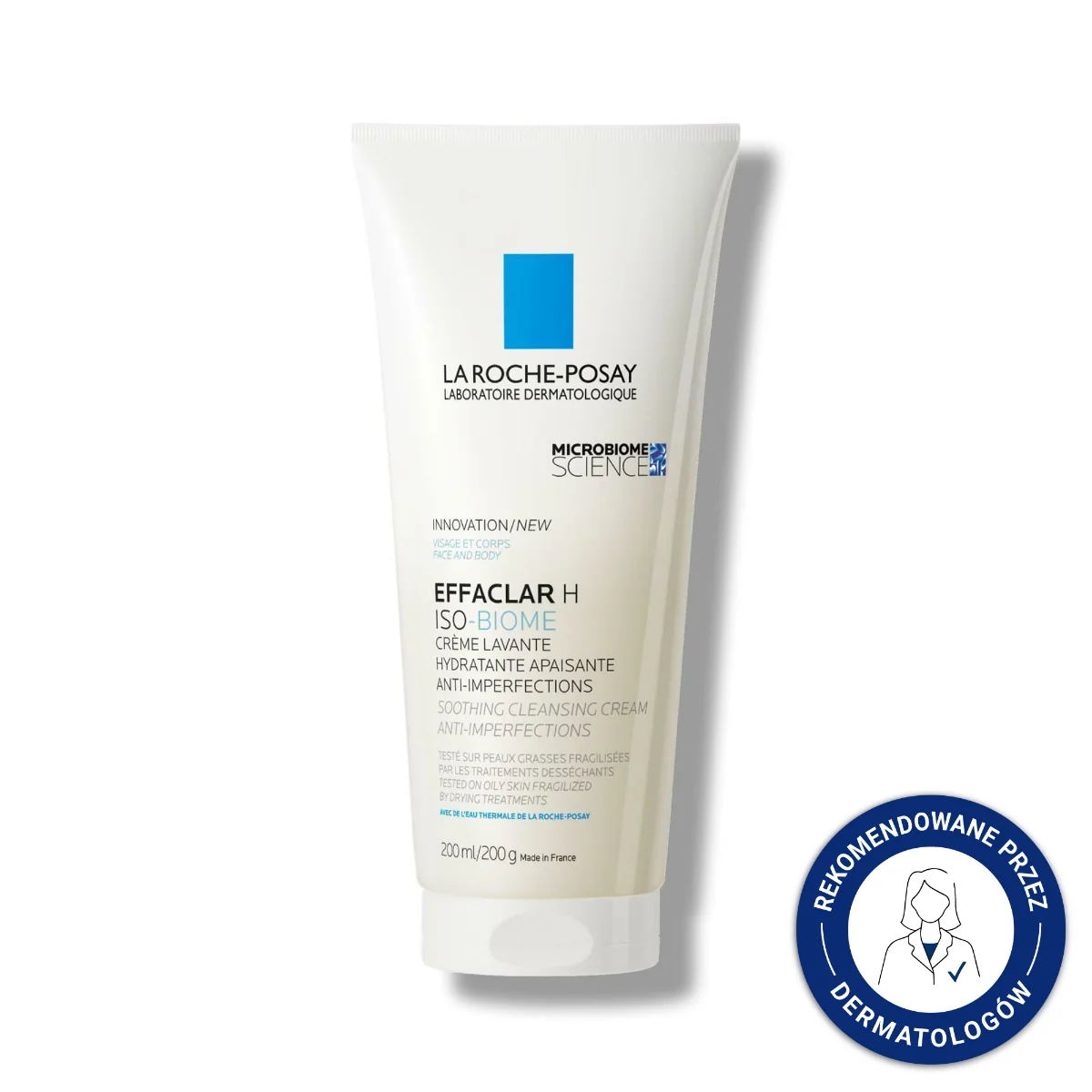 La Roche Posay Effaclar H Iso-Biome krem myjący, 200 ml