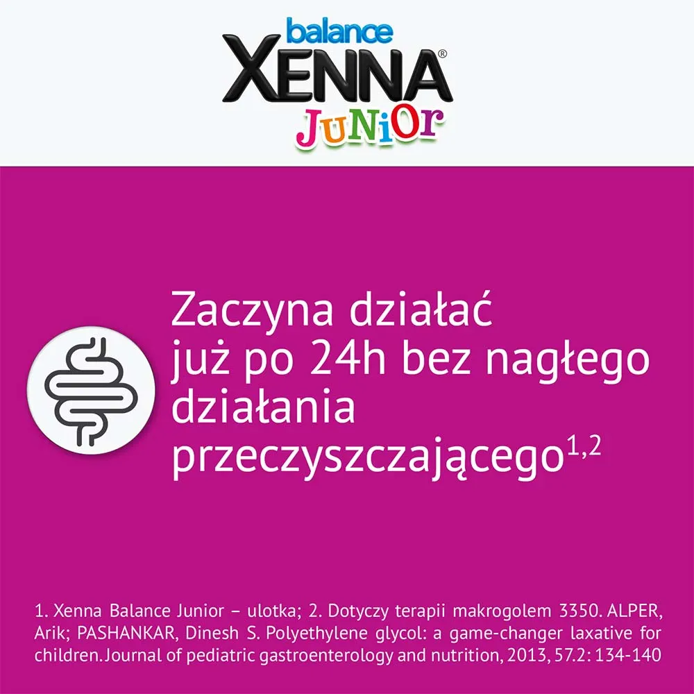Xenna Balance Junior, proszek do sporządzania roztworu doustnego, 14 saszetek 
