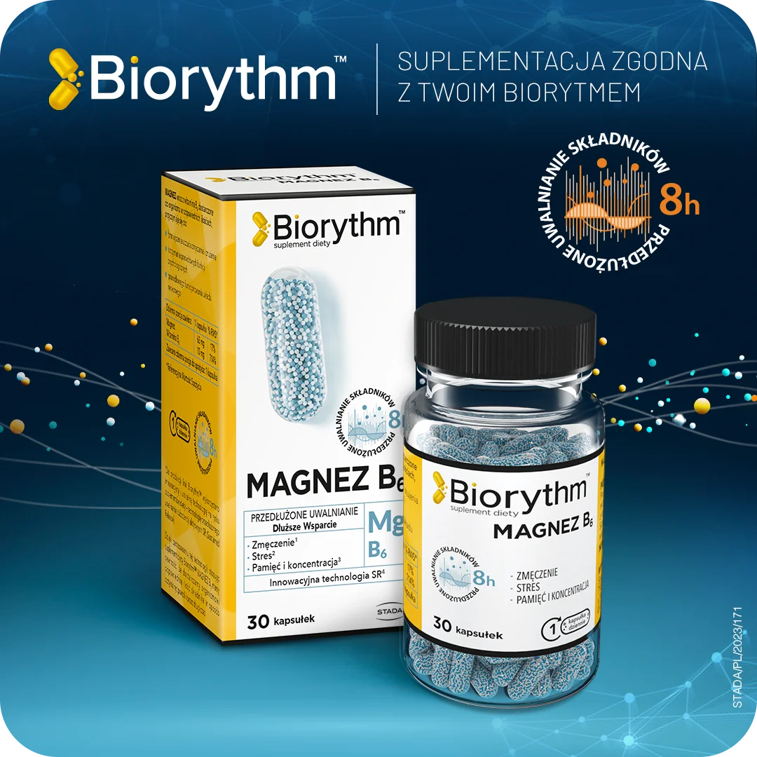 BIOrythm Magnez B6 30 kapsułek