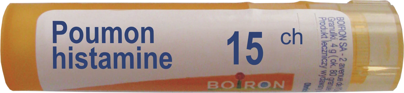 Boiron Poumon histamine 15 CH, granulki, 4 g