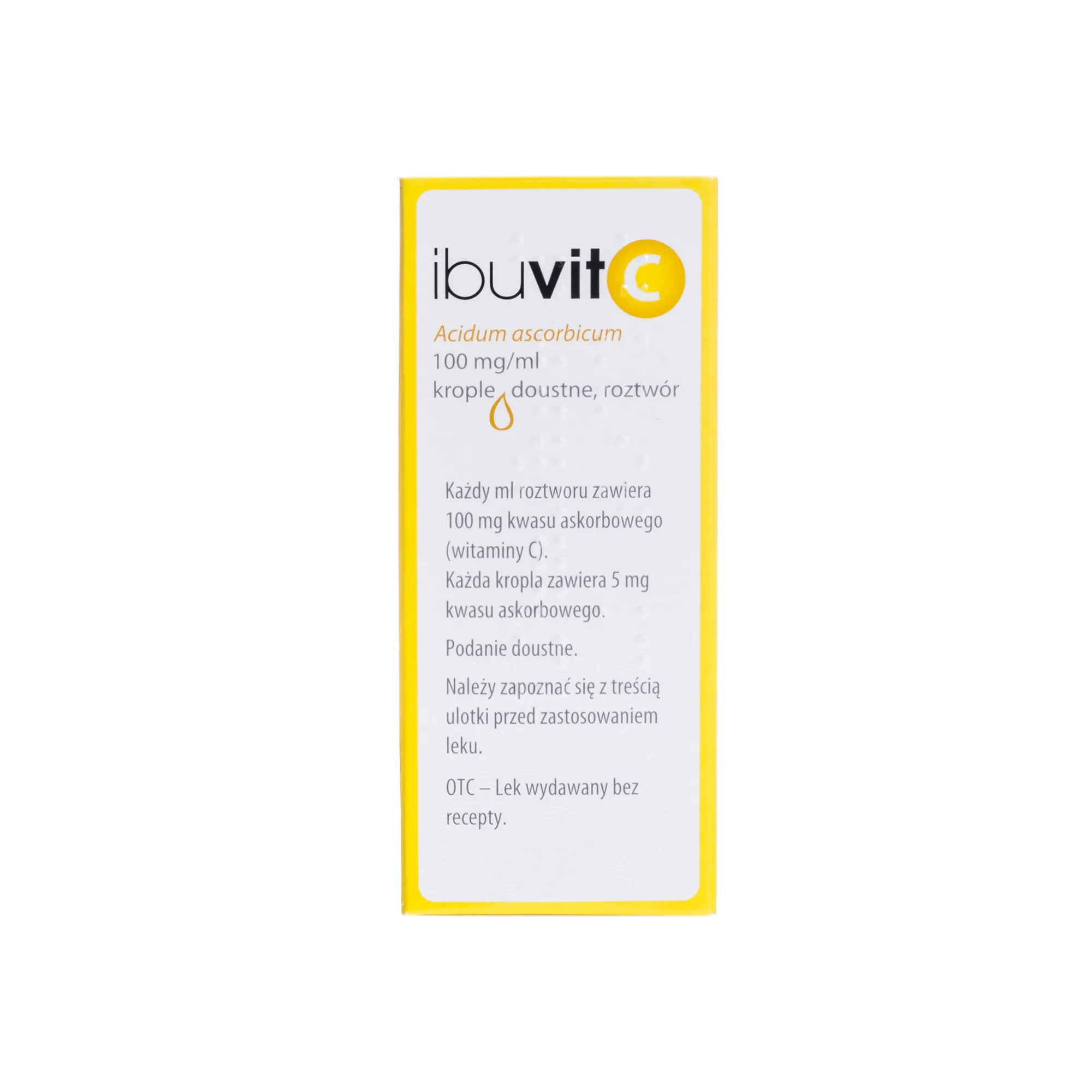 Ibuvit C, 0,1 g/ml, krople doustne, 30 ml 