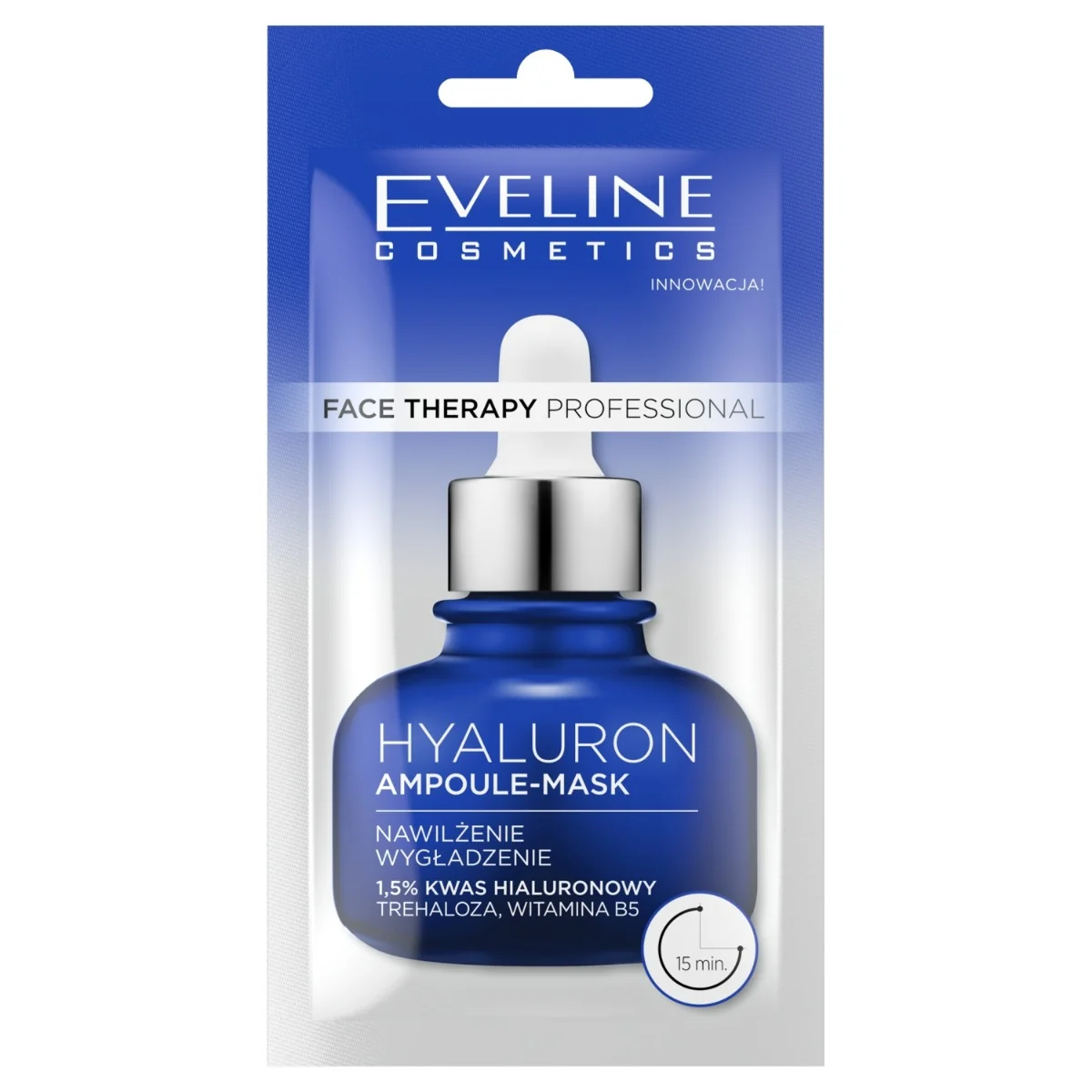 Eveline Cosmetics FACE THERAPY PROFESSIONAL, maseczka nawilżająca i wygładzająca, 8 ml