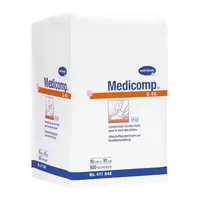 Medicomp Kompresy niejałowe 10x10 cm, 100 sztuk