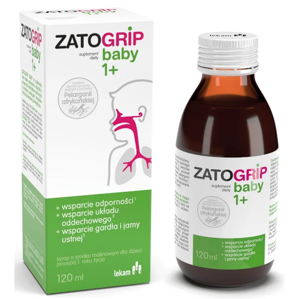 Zatogrip Baby 1+ syrop, 120 ml