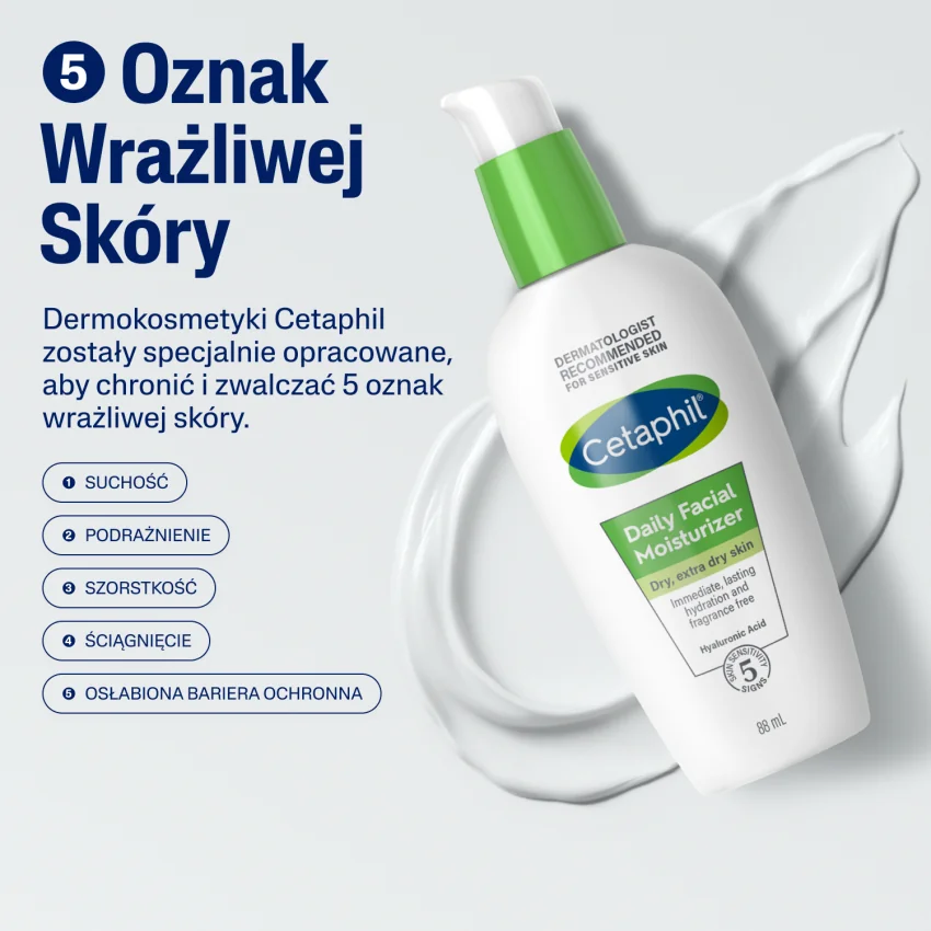 Cetaphil krem nawilżający do twarzy na dzień, 88 ml