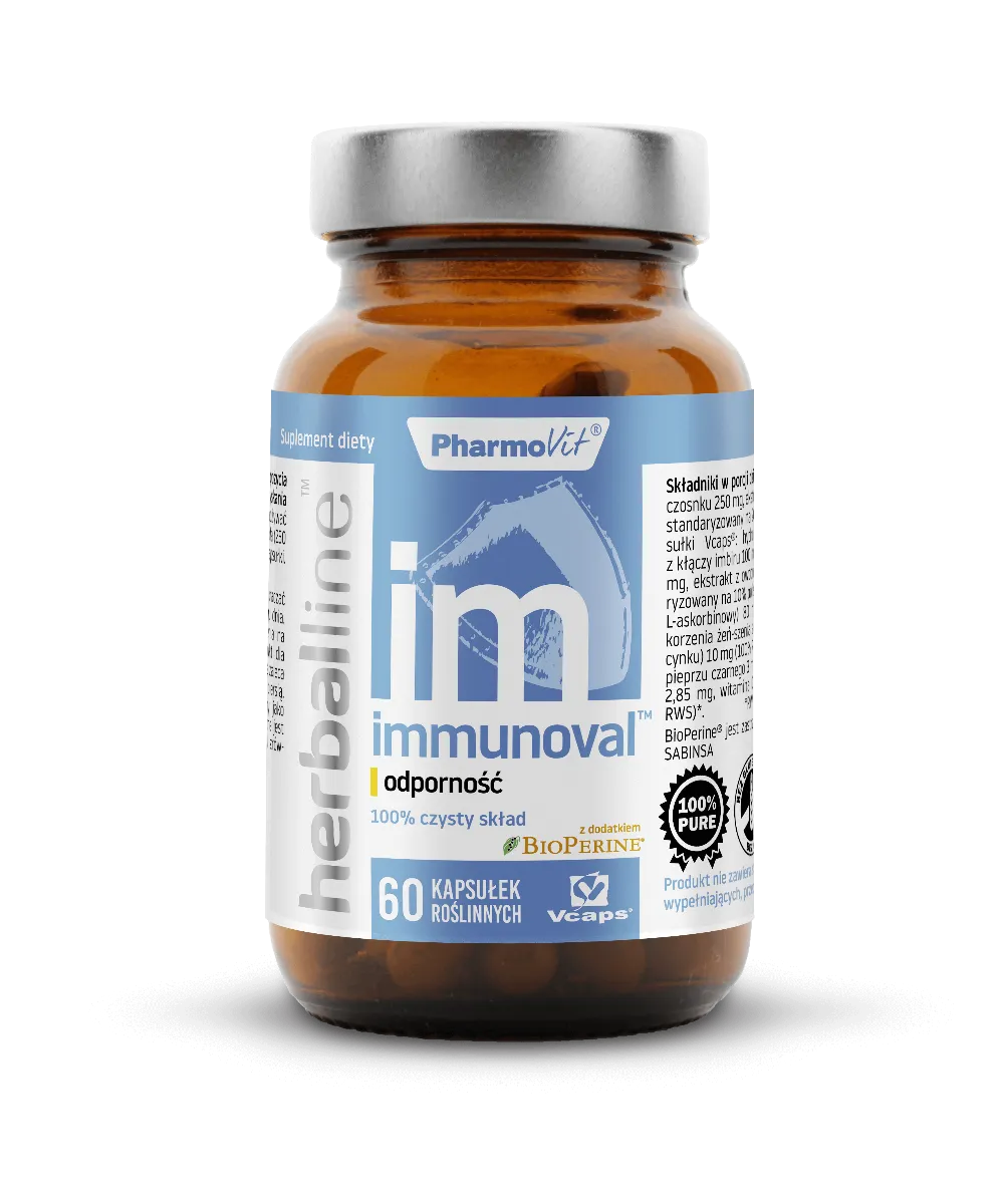 Pharmovit immunoval odporność, suplement diety, 60 kapsułek