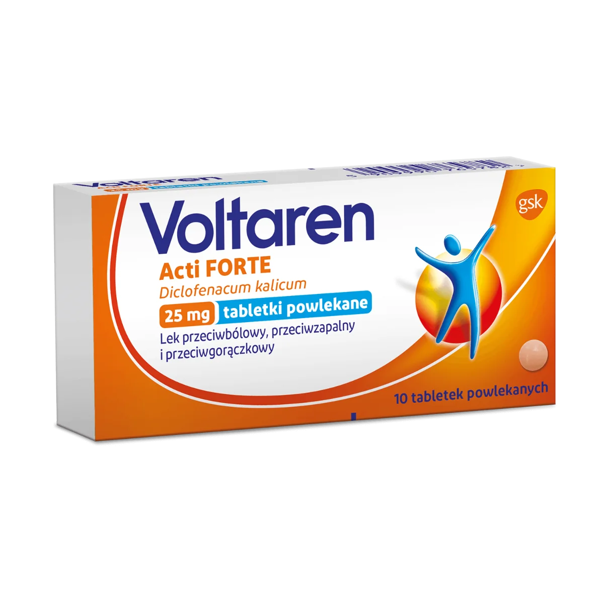 Voltaren Acti Forte 25 mg 10 tabletek