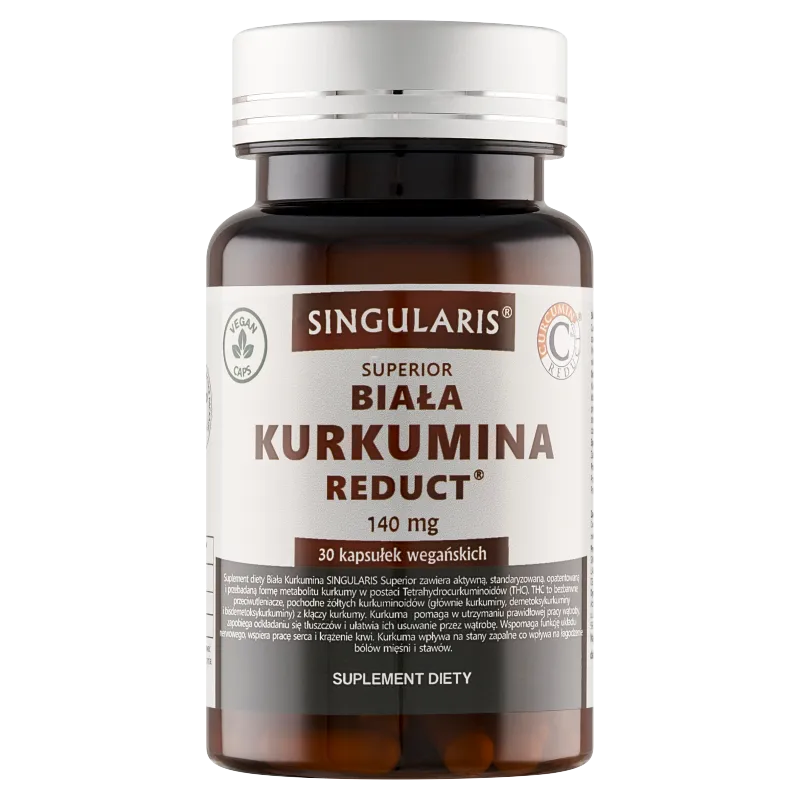 Singularis Superior Reduct biała kurkumina 140 mg, 30 kapsułek